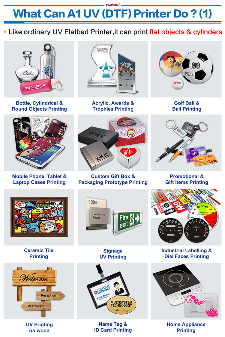 Funsun A1 UV Flatbed Printer