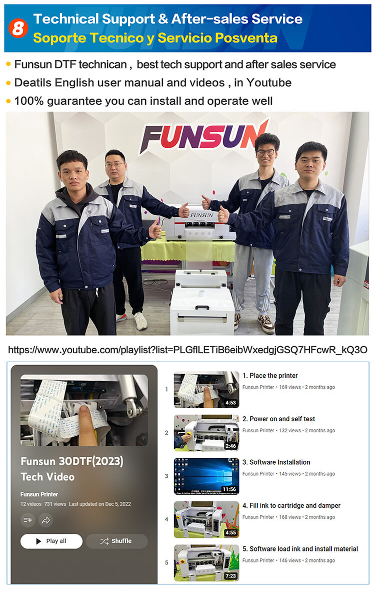 FS-300 Roll to Roll DTF Printer Pro