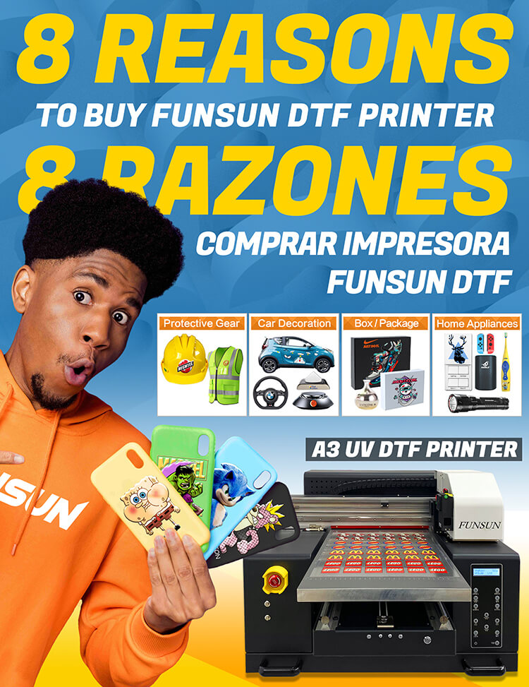 Funsun A3 UV DTF Sticker Printer