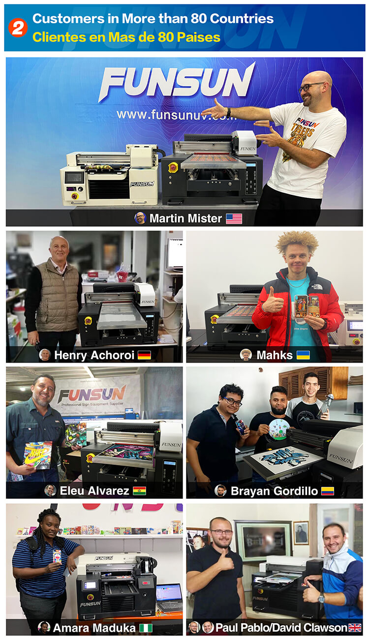 Funsun A3 UV DTF Sticker Printer
