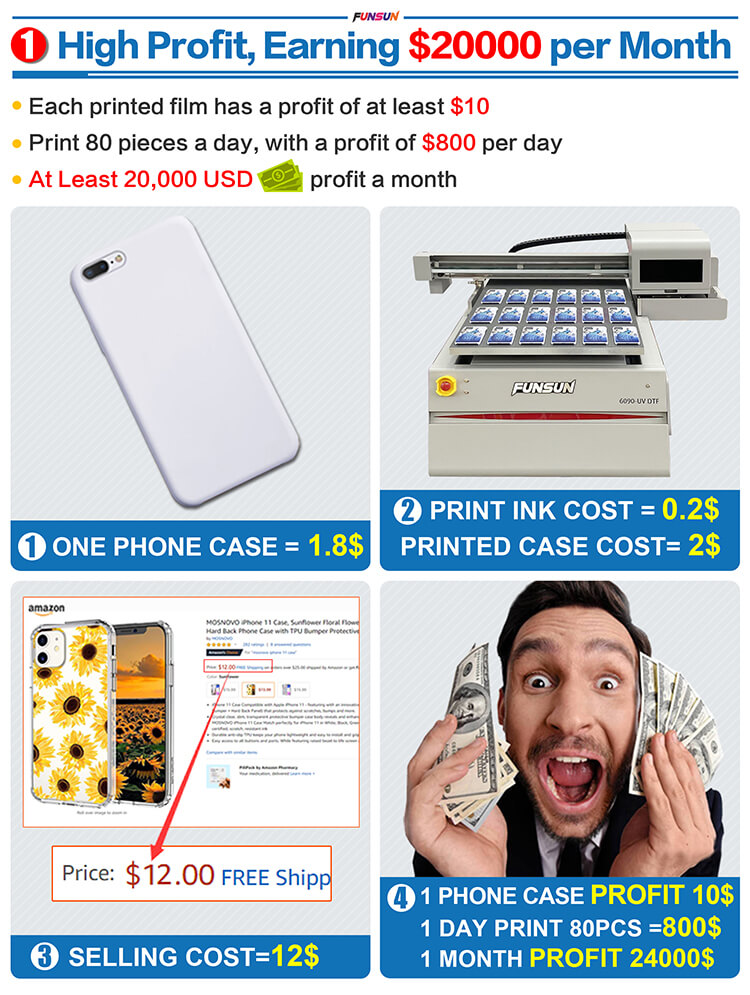 Funsun A1 UV Flatbed Printer