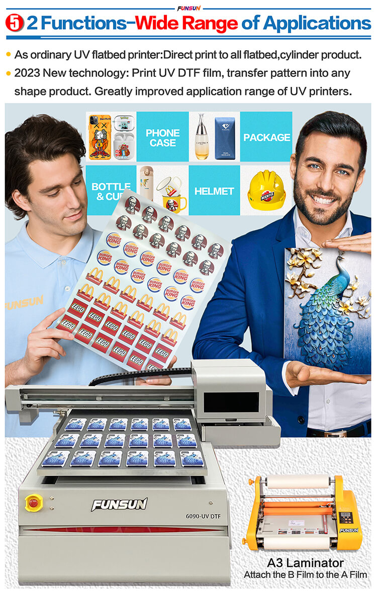 Funsun A1 UV Flatbed Printer