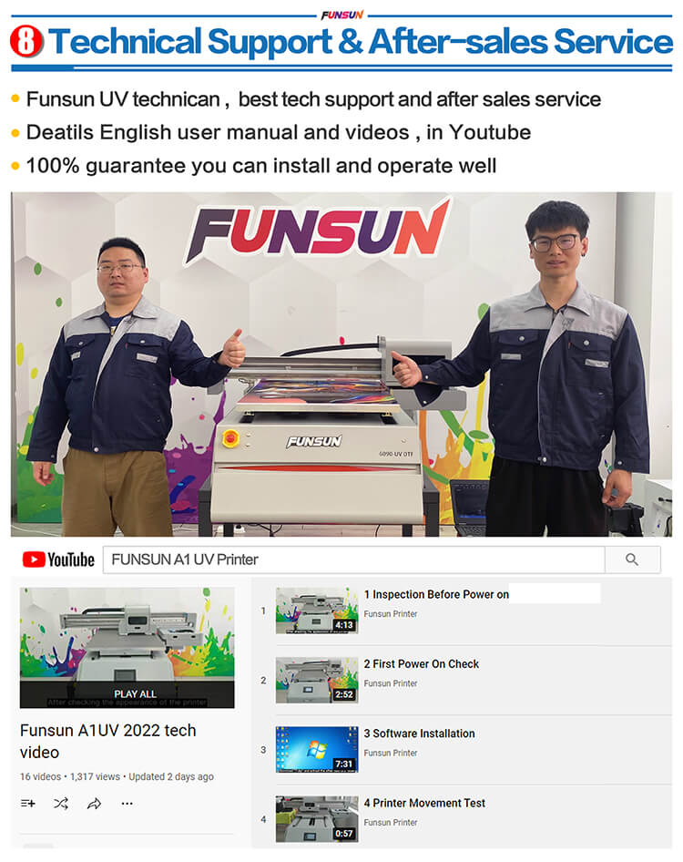 Funsun A1 UV Flatbed Printer
