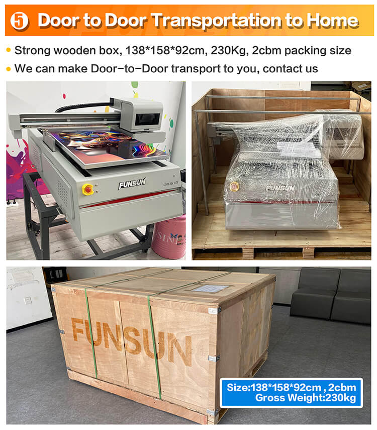 Funsun A1 UV Flatbed Printer