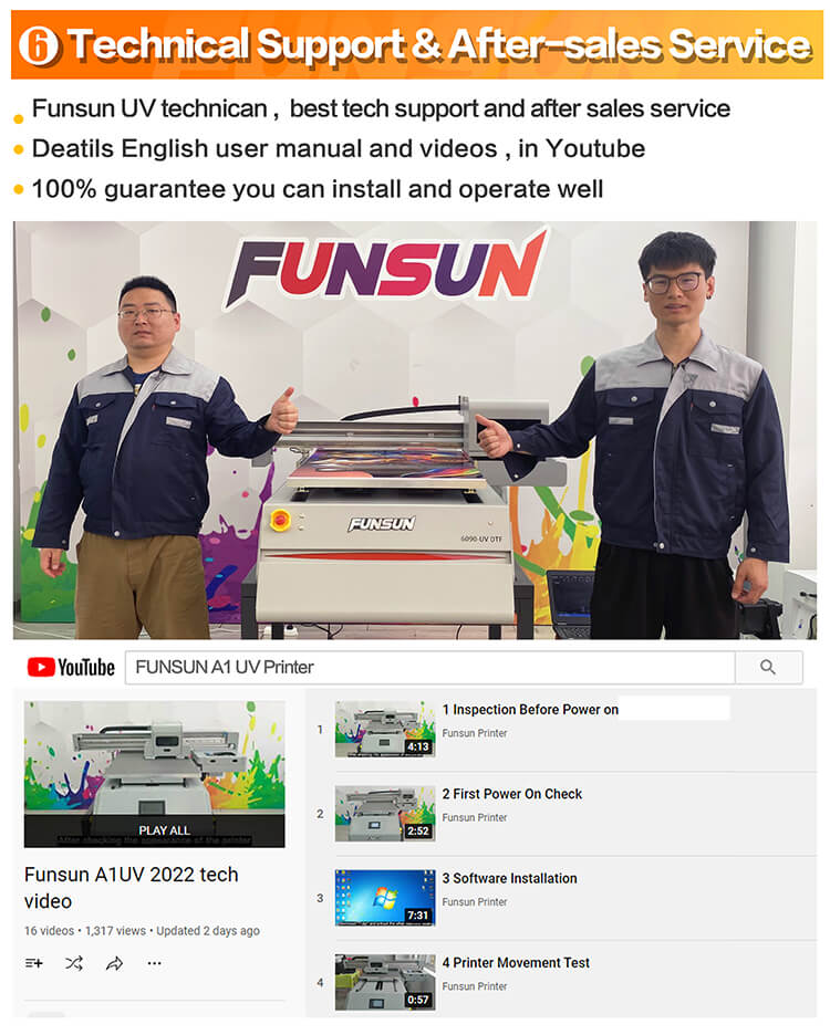 Funsun A1 UV Flatbed Printer