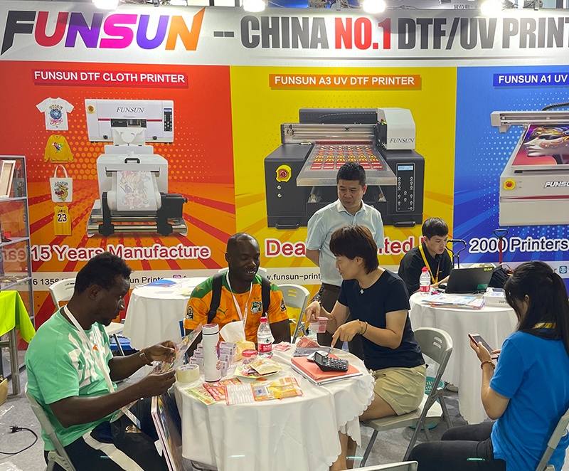 Funsun Printer Hot Selling in APPP EXPO Exhibition