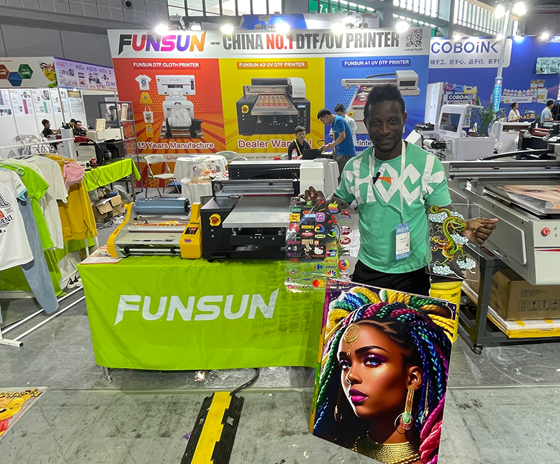 Funsun Printer Hot Selling in APPP EXPO Exhibition