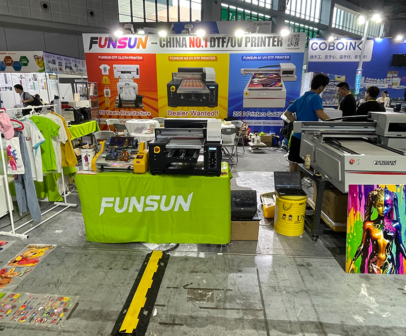 Funsun Printer Hot Selling in APPP EXPO Exhibition