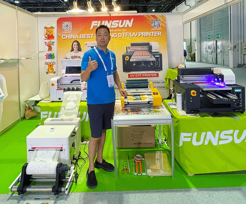 Wow ! All Funsun Printers are Hot Selling at Dubai Sign Show 2023