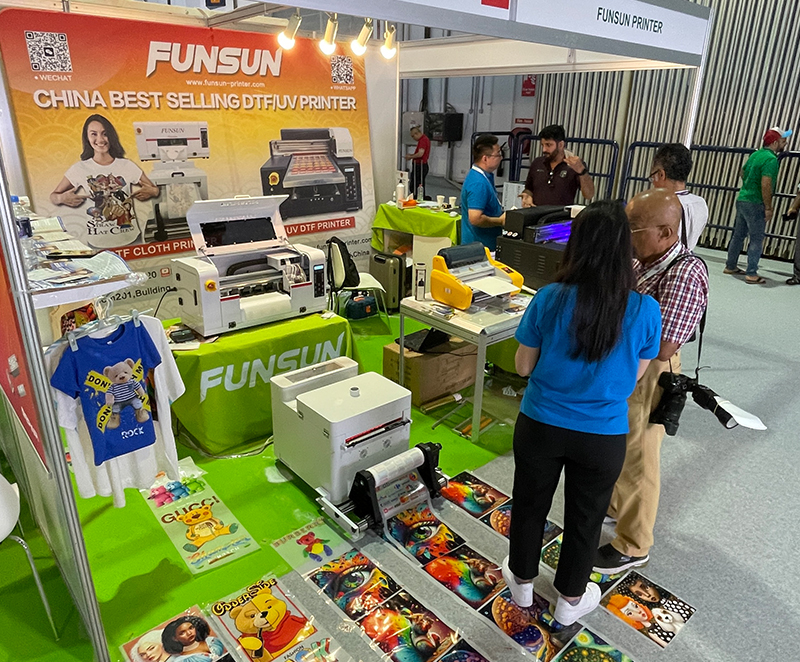 Wow ! All Funsun Printers are Hot Selling at Dubai Sign Show 2023