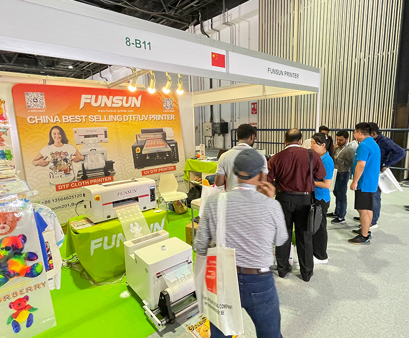 Wow ! All Funsun Printers are Hot Selling at Dubai Sign Show 2023