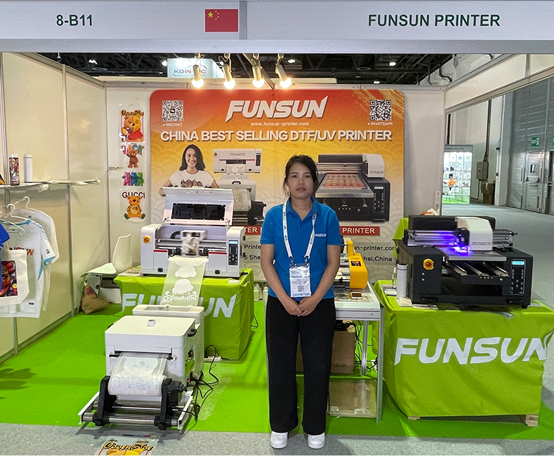 Wow ! All Funsun Printers are Hot Selling at Dubai Sign Show 2023