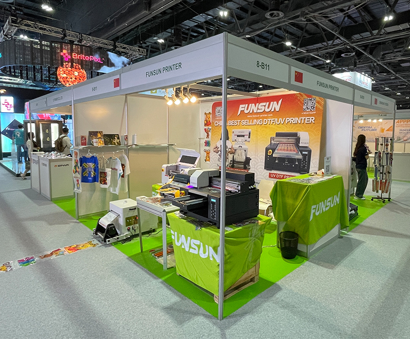 Wow ! All Funsun Printers are Hot Selling at Dubai Sign Show 2023