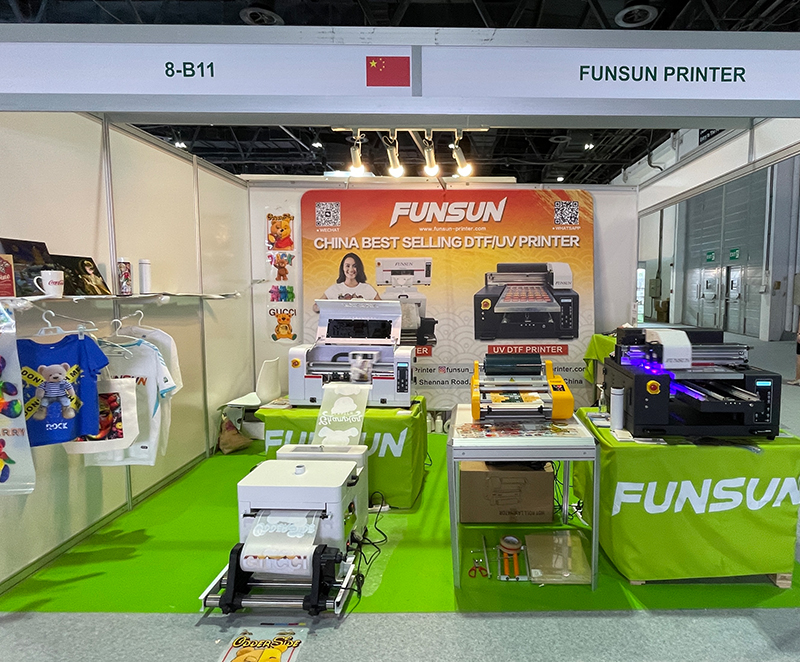 Wow ! All Funsun Printers are Hot Selling at Dubai Sign Show 2023