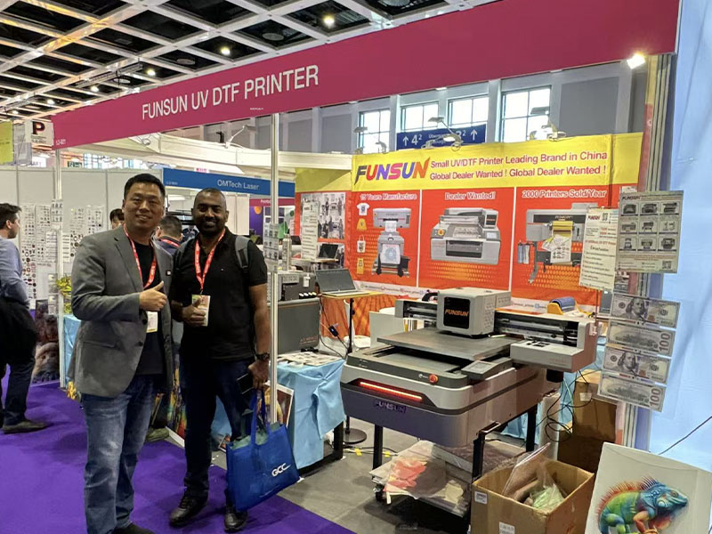 2025 The FESPA EUROPE Print Expo in Germany -FUNSUN UV DTF Printer