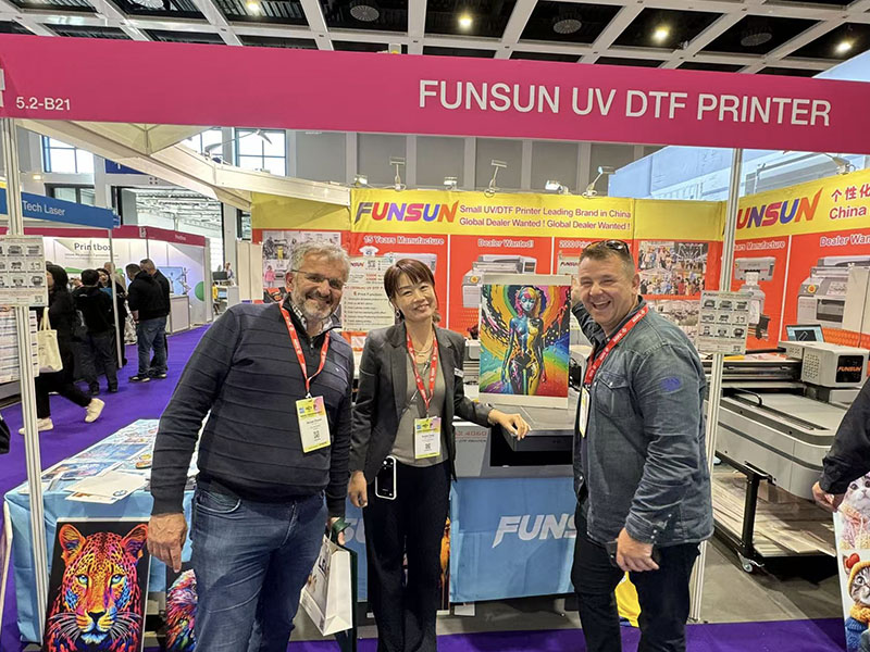 2025 The FESPA EUROPE Print Expo in Germany -FUNSUN UV DTF Printer