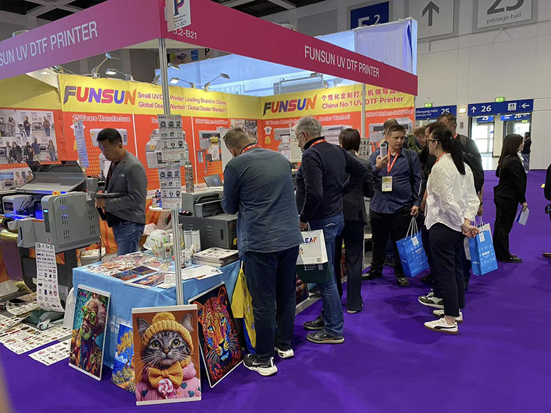 2025 The FESPA EUROPE Print Expo in Germany -FUNSUN UV DTF Printer