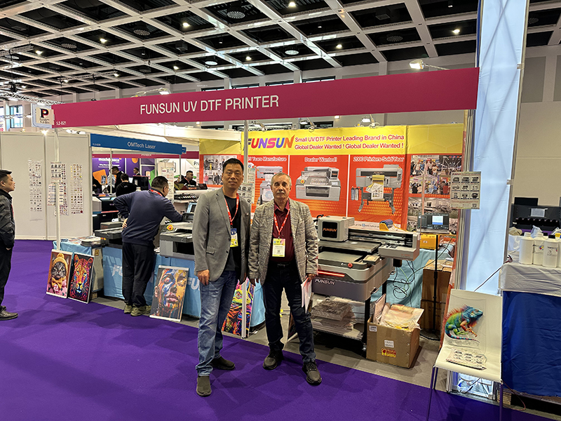 2025 The FESPA EUROPE Print Expo in Germany -FUNSUN UV DTF Printer