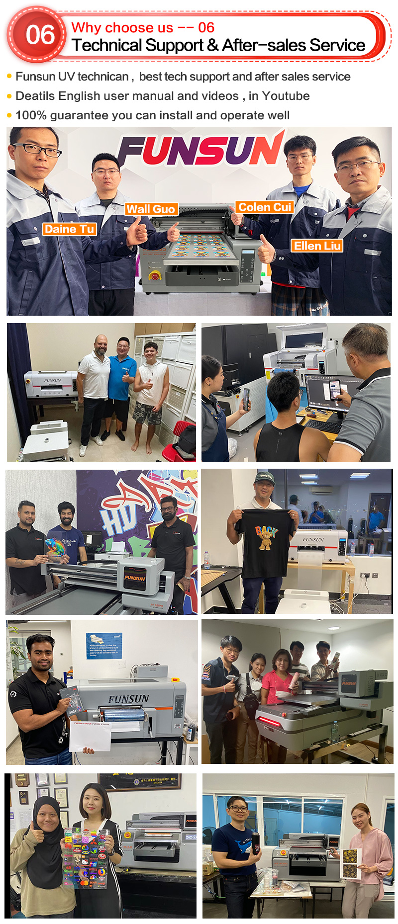 Funsun A3 UV DTF Sticker Printer
