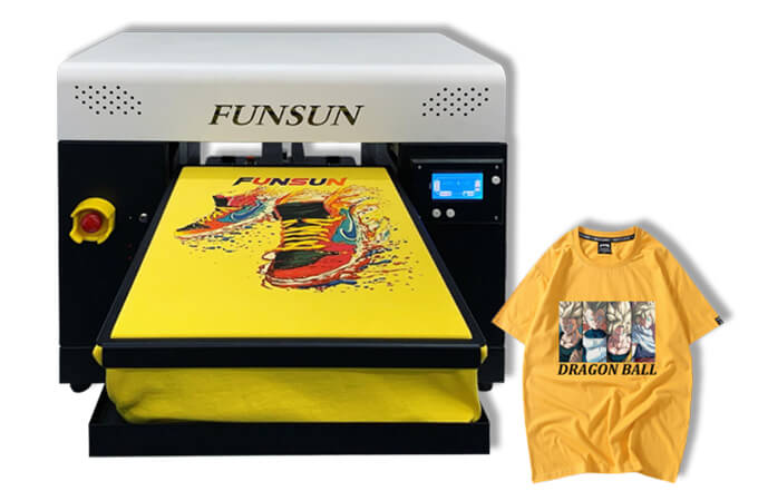 Jetvinner Smart DTG Tshirt Printer A3 Direct To Garment Printer Application  Mobile APP Printing Tshirt Printer