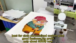 So perfect tshirt printing! printed by Funsun DTF Printer, like it?