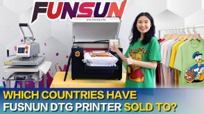 Which Countries Have DTG Printer Sold To?