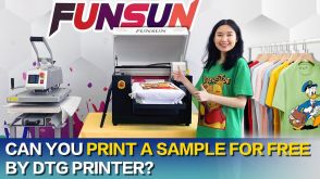 Can You Print A Sample For Free By DTG Printer?