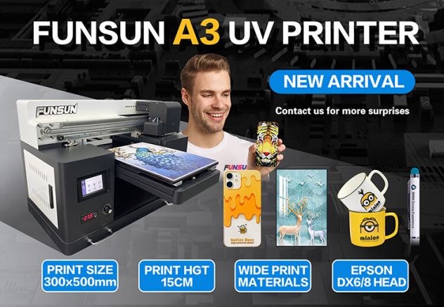 Funsun A3 UV Flatbed Printer