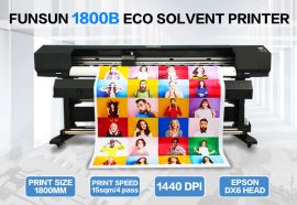 Funsun FS-1800B Eco Solvent Printer