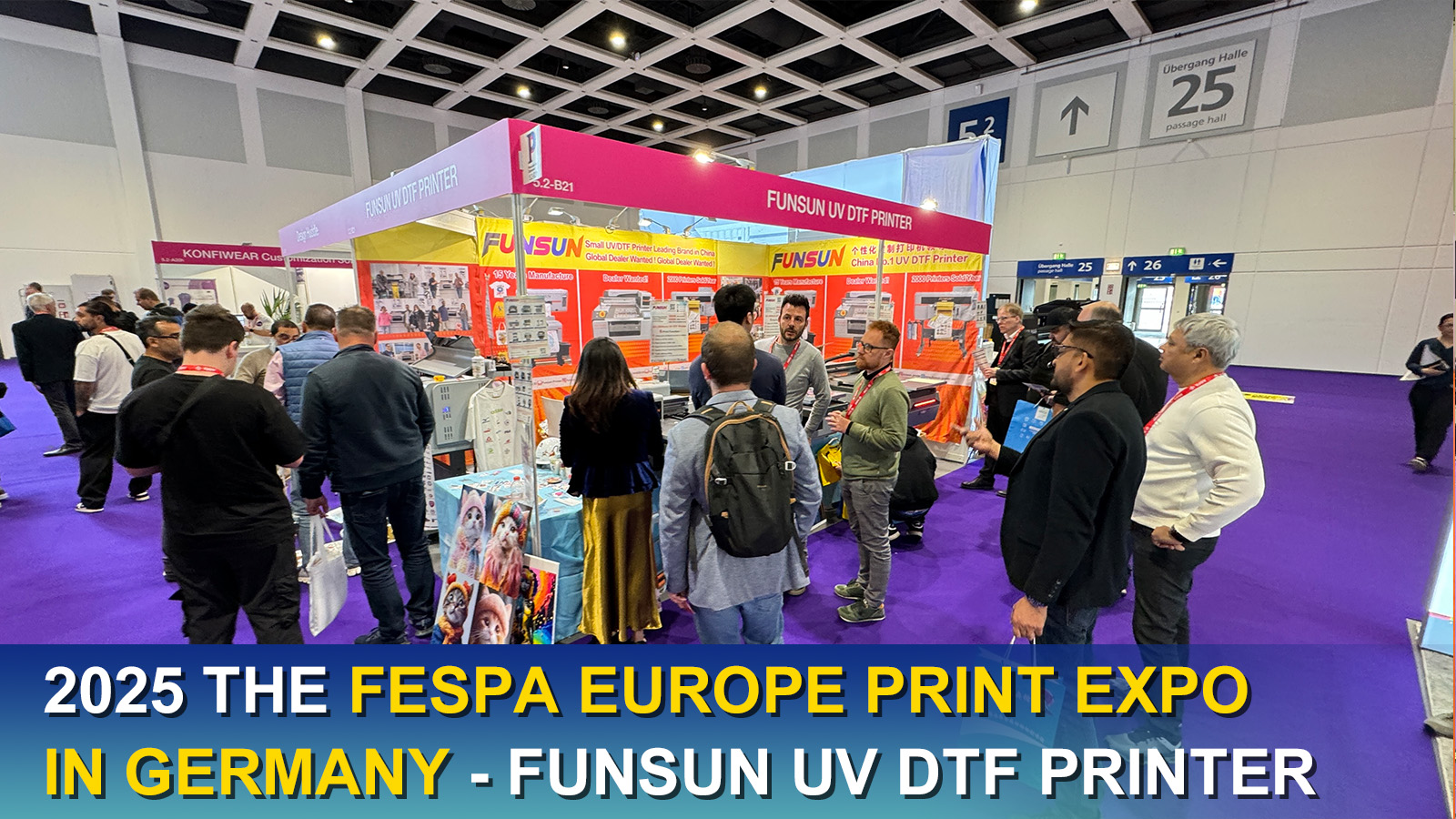 2025 The FESPA EUROPE Print Expo in Germany -FUNSUN UV DTF Printer