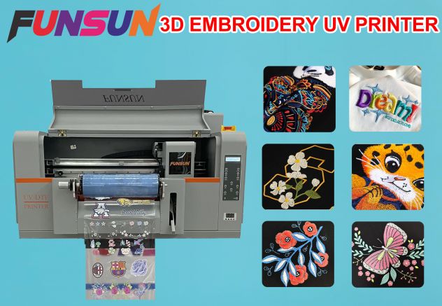 3D Embroidery UV Printer