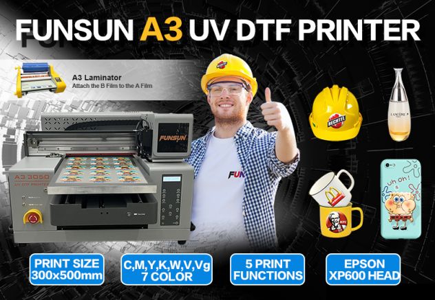 Funsun A3 UV DTF Sticker Printer
