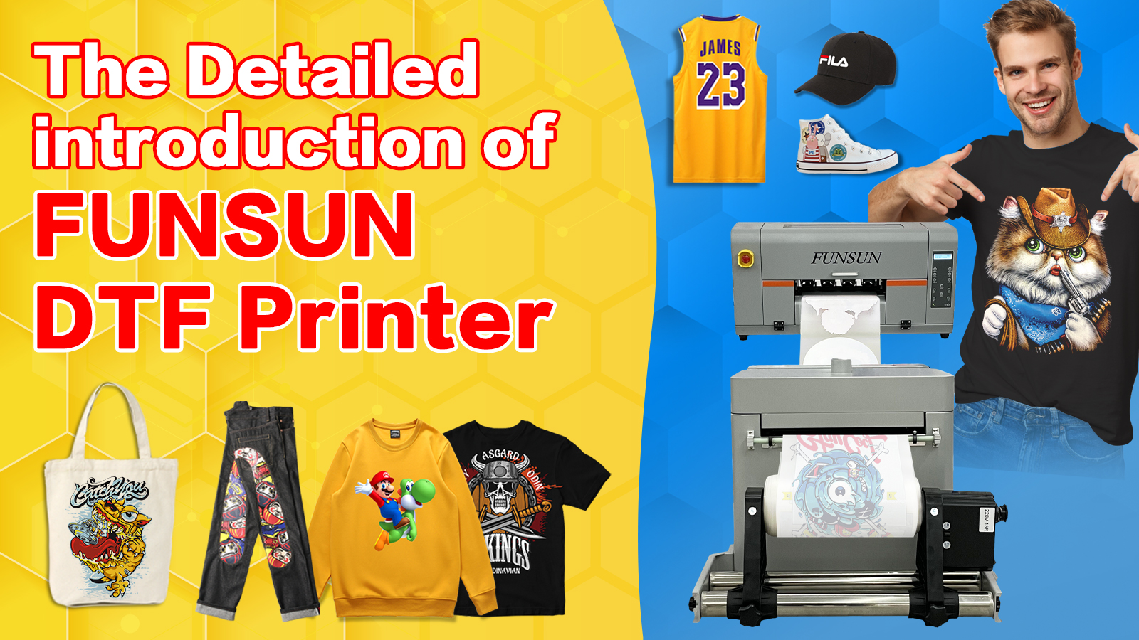 The Detailed introduction of FUNSUN DTF printer
