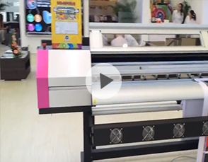 2.5m/2.1m galaxy eco solvent printer