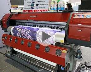 Funsunjet FS-1802S, 1.8m sublimation printer with Epson 5113 head