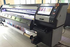 Sample machines in our showroom