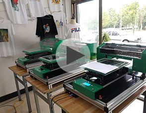 FUNSUN A3 tshirt printer, Turn On printer first time