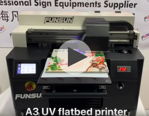 funsun A3 uv flatbed printer
