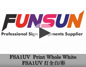 FSA1UV Print whole white color