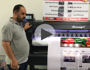 funsun printer customer iraq