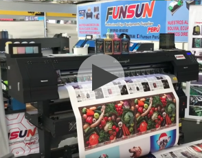 funsun 1.8m large format eco solvent printer