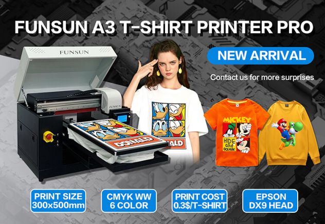 Funsun A3 DTG Printer Pro