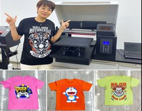 Amazing!Funsun DTG printer,all color tshirt perfect printing So high quality!