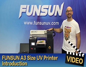 FUNSUN A3size UV Flatbed Printer Deatils Introduction