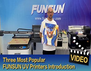 3 different size Funsun UV Printer introduction