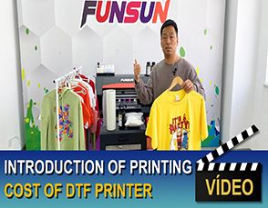 Introduction Of Printing Cost Of DTF Printer