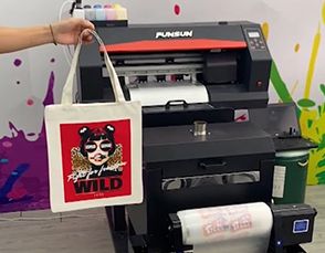 Funsun DTF Printer-How To Print A Canvas Bag?