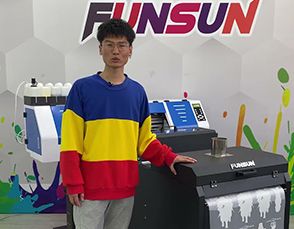 Funsun DTF Printer-2021 new Textile printing technology- Transfer film to any clothing