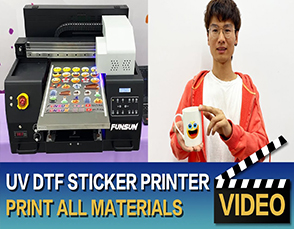 Funsun UV Sticker Printer UV(DTF) Printer- 2021 New Technonlgy!