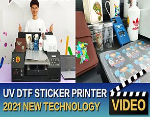 Funsun UV DTF Sticker Printer 2021 New Technology！ It's more than a normal UV flatbed printer